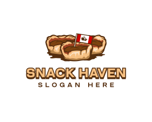 Butter Tarts Canada logo design