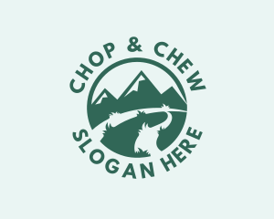 Alpine - Mountain Nature Park logo design