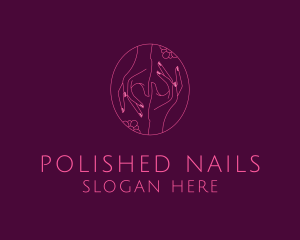 Nails - Beauty Nail Salon logo design