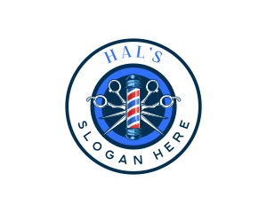 Men's Grooming Barber Stylist Logo