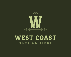 Western Wagon Wheel logo design