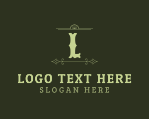 Sheriff - Western Wagon Wheel logo design