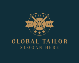 Needlecraft Tailor Sew logo design