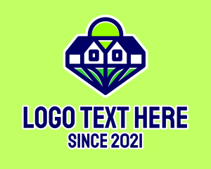 Architect - Diamond Subdivision House logo design