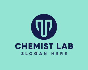 Chemist - Modern Circle Letter Y logo design