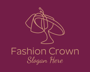 Fashion Hat Mannequin logo design