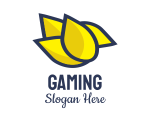 Pigeon - Yellow Lotus Bird logo design