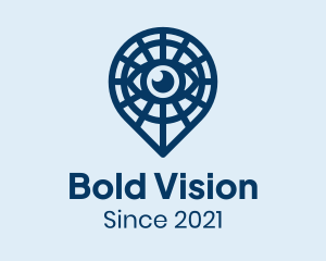 Eye Optical Location logo design