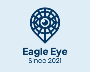 Eye Optical Location logo design