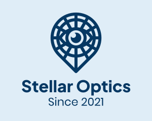 Eye Optical Location logo design