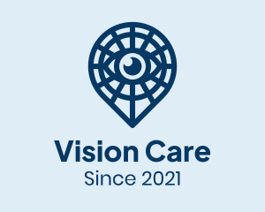 Ophthalmology - Eye Optical Location logo design