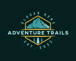 Forest Adventure Mountaineering logo design