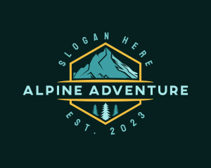 Forest Adventure Mountaineering logo design