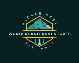 Forest Adventure Mountaineering logo design