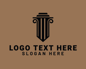 Business Firm Pillar Logo