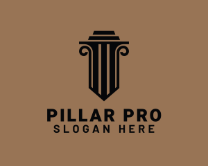 Business Firm Pillar  logo design