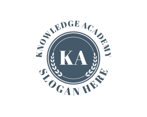 School - Academic Knowledge School logo design