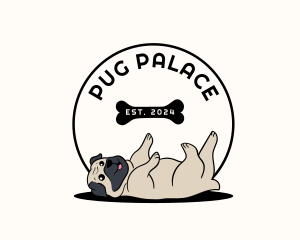 Pug - Veterinary Dog Pug logo design