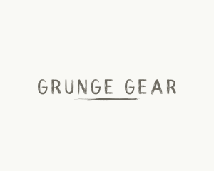 Grunge - Grunge Hipster Handwriting logo design
