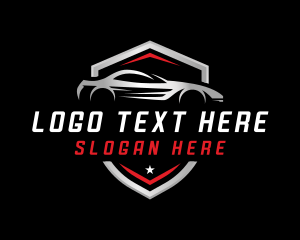 Auto - Deluxe Car Shield logo design