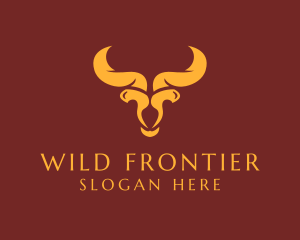 Wild Bull Horns logo design