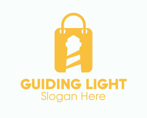 Lighthouse Shopping Bag  logo design