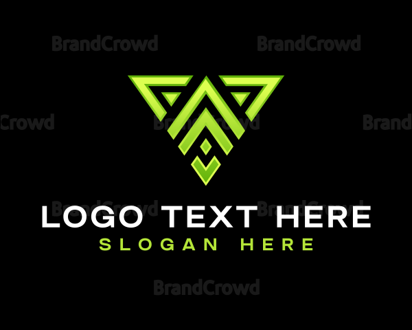 Professional Modern Technology Letter A Logo