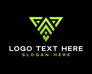 Company - Professional Modern Technology Letter A logo design