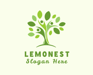 Vegetarian - Human Environmentalist Organization logo design