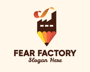 Pencil Art Factory  logo design