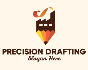 Drafting - Pencil Art Factory logo design