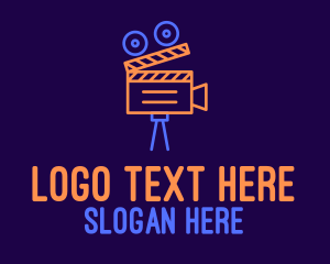 Neon Film Directing Logo