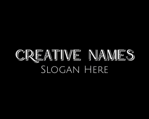 Name - Elegant 3D Minimalist Company logo design