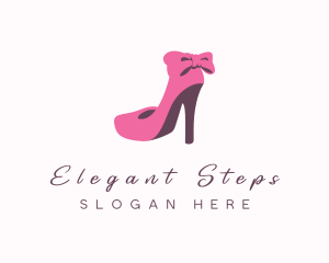 Heels - Fashion Stylist Stiletto logo design