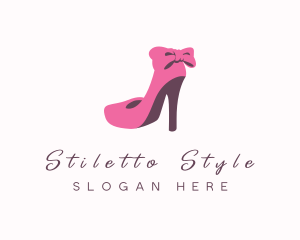 Fashion Stylist Stiletto  logo design