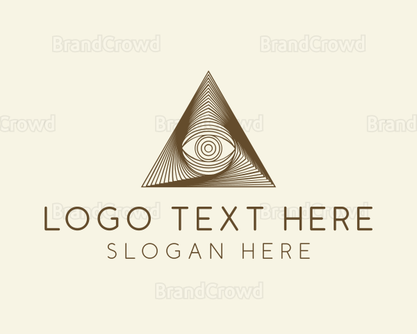 Pyramid Eye Landmark Logo