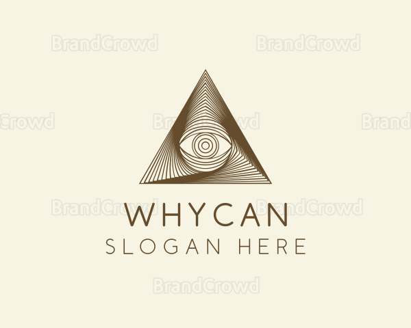 Pyramid Eye Landmark Logo