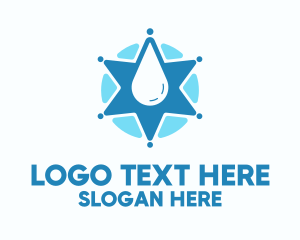 Sheriff - Sheriff Water Badge logo design