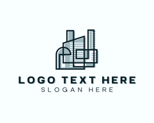 Interior Designer - Building Tower Condominium logo design