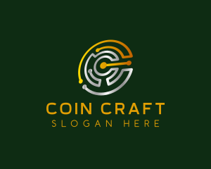 Digital Money Crypto logo design