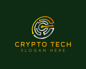 Digital Money Crypto logo design