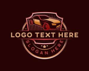 Rental - Car Auto Detailing logo design