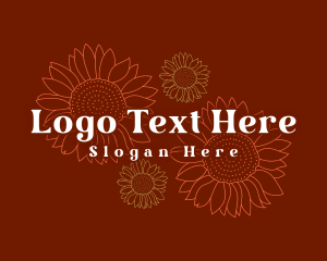 Blossom - Sunflower Blossom Florist logo design