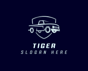 Dealership - Car Pickup Transportation logo design