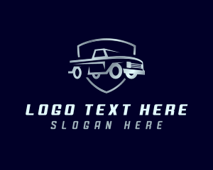 Mobile - Car Pickup Transportation logo design