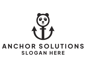 Anchor - Anchor Panda logo design