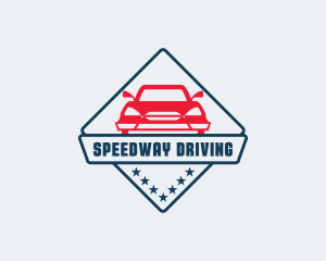 Driving - Car Motorsport Drive logo design