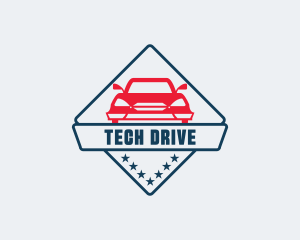 Car Motorsport Drive logo design