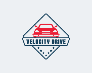 Drive - Car Motorsport Drive logo design