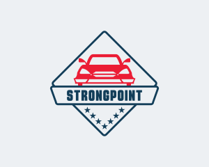 Drive - Car Motorsport Drive logo design